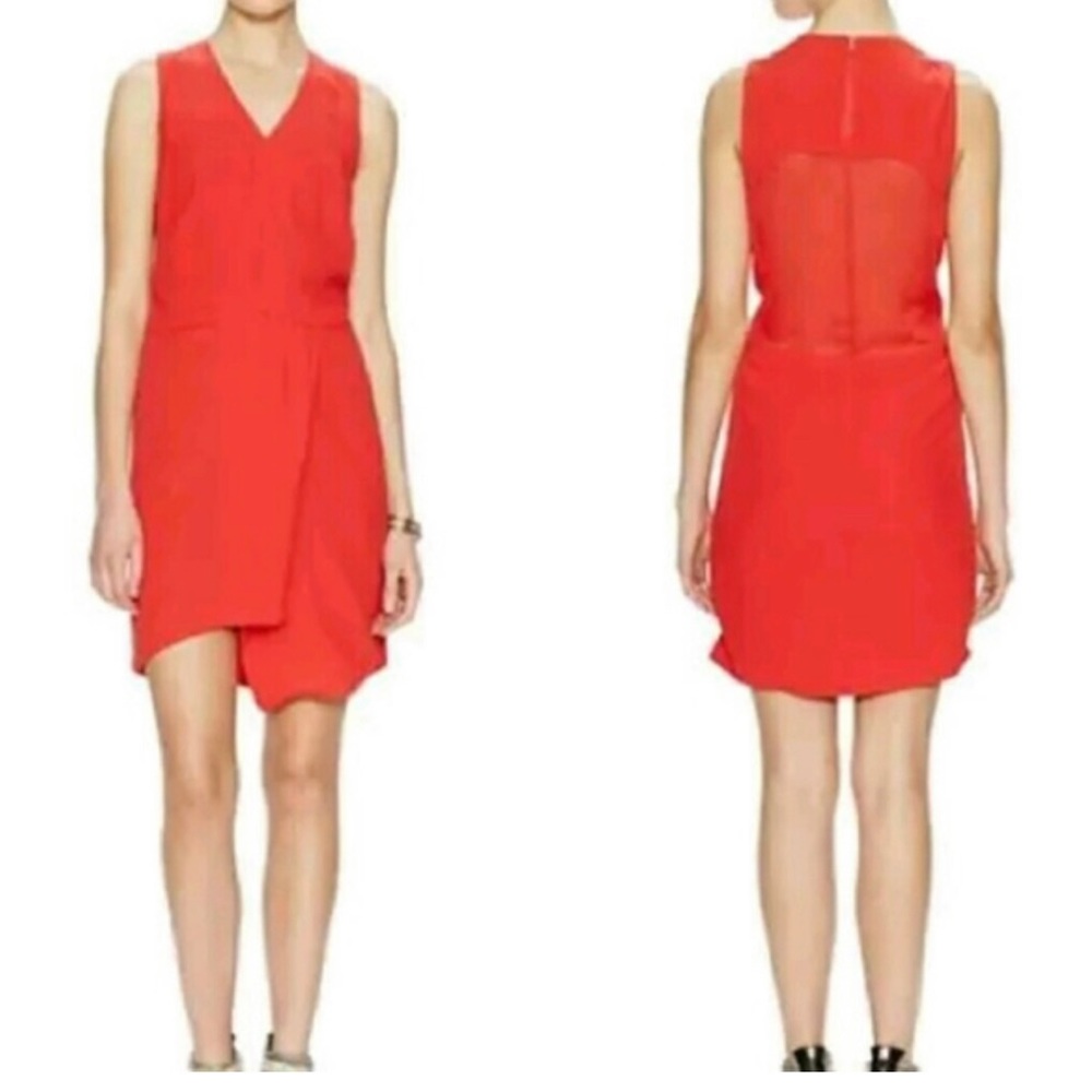 NWT, J Brand. V-neck mini dress. Size XS